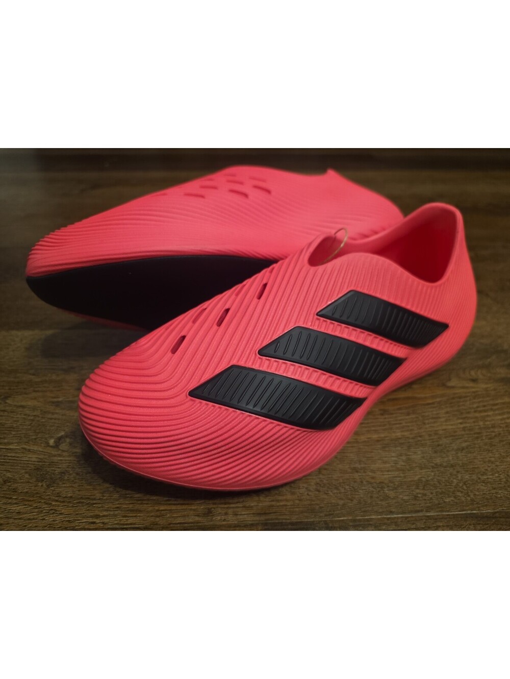 Size 10 adidas PureChill Runner Shoes Lucid Pink Black Beach Casual KI0065 Men's